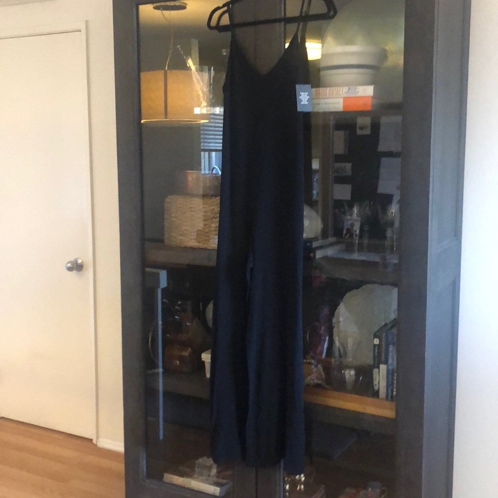 Reformation Black Jumpsuit